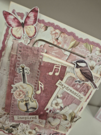 Workshop kaarten maken donderdag 24 april - Maaike en Hennie - Ochtend