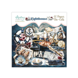 Mintay - Lighthouse - 6x12 Inch Paper Stickers - 60 Paper Die-Cuts