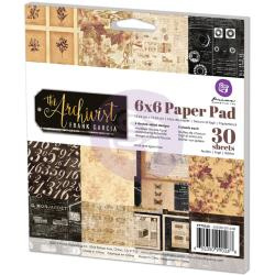990268 Paperpad 15x15cm - The Archivist  - Prima Marketing