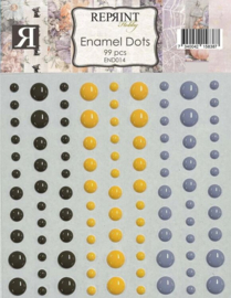 END014 Reprint - Enchanted Halloween - Enamel Dots