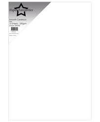 Snow White A4 Smooth Cardstock 230gsm (10pcs) (PFSS724)