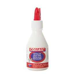 Collall Textiellijm wit 100ml 1 FL COLTX100 - PAKKETPOST!