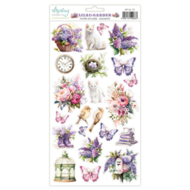 Stickers Lilac Garden 15x30cm