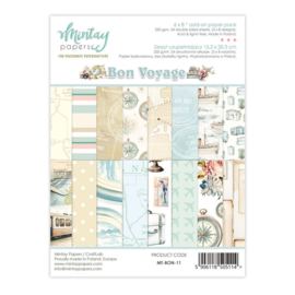 Mintay - Bon Voyage - 6x8 Inch Add-On Paper Pad