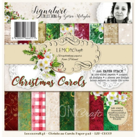 Paperpad 15.2 x 15.2 cm Christmas Carols 36 vel  - Lemon Craft