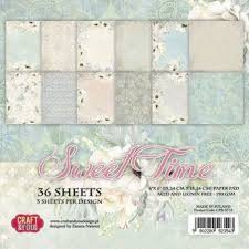 Paperpad 15,2 x 15,2 cm - Sweet Time - Craft & You