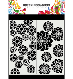 470.715.823 - Mask Art Slimline Flowers - Dutch Doobadoo