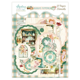 Paper Elements - Nana's Kitchen, 27 stuks - Mintay