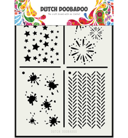 470.715.131 Mask Stencil A5 - Dutch Doobadoo
