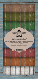 PFS012 Dixi Slimline PaperPack 10x21 cm Distressed Wood