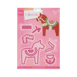 COL1371 - Marianne Design - Collectables - Eline's Dala Horse