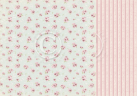 PD32004 Scrappapier Dubbelzijdig - Cherry Blossom Lane - Pion Design