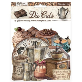 Coffee and Chocolate Die Cuts (53pcs) (DFLDC87)