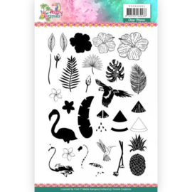YCCS10051 Stempel - Happy Tropical - Yvonne Creations