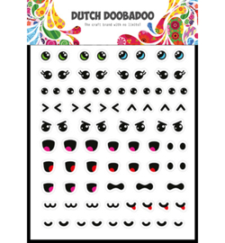 491.200.027 - Dutch Sticker Art Kawaii Face