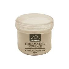 Create Happiness Embossing Powder White Superfine (WY10)