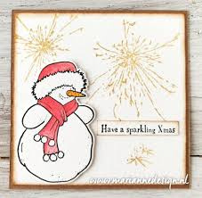 Ht1667 Stempel snijmal - Hetty's Snowman