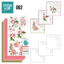 Stitch en Do nr. 62 - Bloemen en vlinders