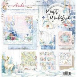 Paperpad 30.5x30.5cm - Winter Wonderland - 12 vel dubbelzijdig - Memory Place - Pakketpost!