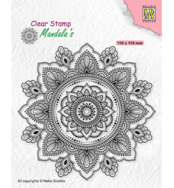 CSMAN002 Clearstempel 11x11cm - Nellie Snellen