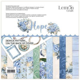 02 Lemon Craft - Hope - Paperpad 20.5x20.5 cm
