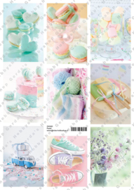 GH3301 Vintage vel - Pastel - Gerda's Hobbyshop