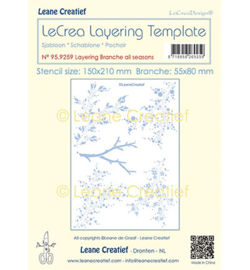 95.9259 - Layering template, Takken, 4 seizoenen