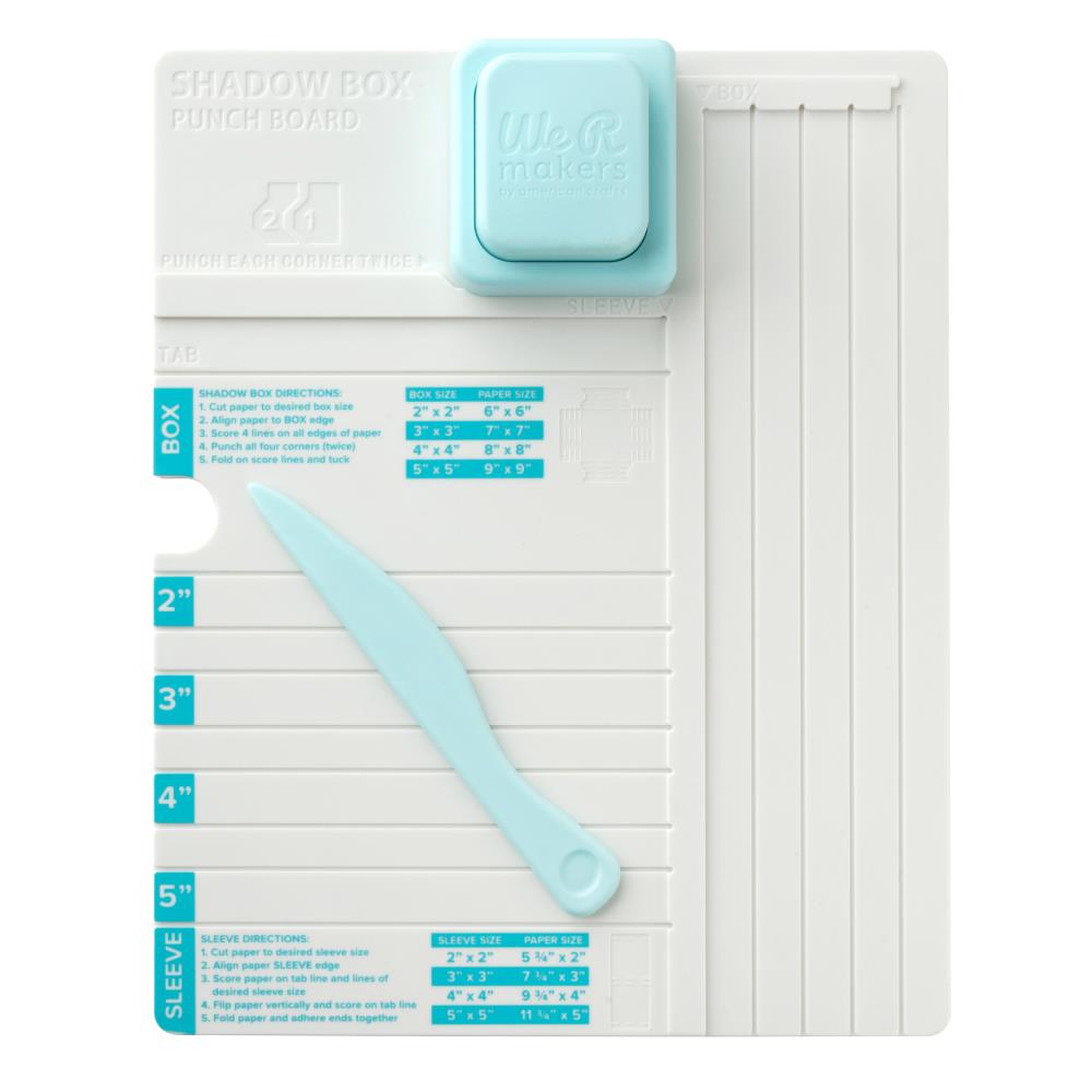 60001201 We R Makers Punch Board - PAKKETPOST!!