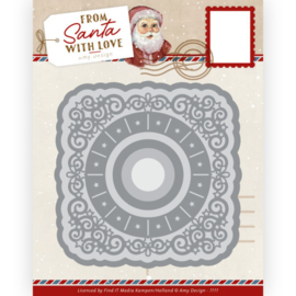 ADD10277 Dies - Amy Design – From Santa with love - Ribbon Frame