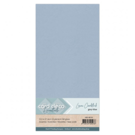 LKK-4K102 Linen Cardstock - 4K - Grijsblauw