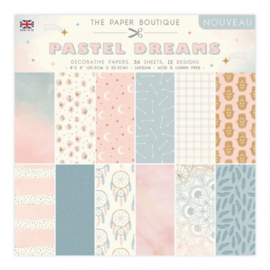 PB1512 Paper pad Pastel Dreams - 20x20cm 