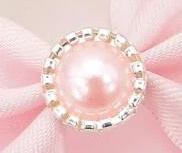 Parelbrad 12mm - Zilver/Rose - per stuk