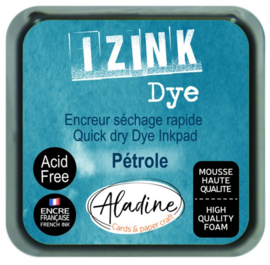 19271 Inkpad Izink Dye Bleu Petrole