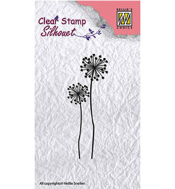 SIL015 Silhouette stempel Flowers - Nellie Snellen