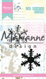 MM1626 Clingstamp Ijskristal - Marianne Design