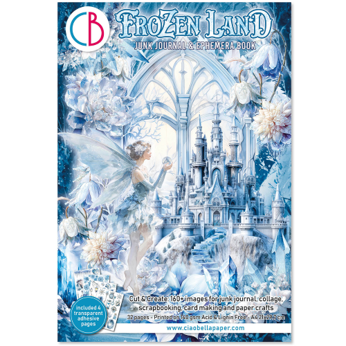 Frozen Land A4 Junk Journal Ephemera Book (32pcs) (CBB016)