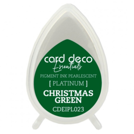CDEIPL023 Card Deco Essentials Pigment Ink Pearlescent Christmas Green