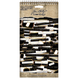 TH94134 Idea-Ology Spiral Bound Sticker Book 4.5"X8.5"