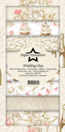 PFS076 Dixi Slimline PaperPack 10x21 cm Wedding Day