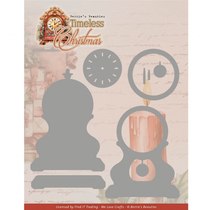 BBD10060 Dies - Berries Beauties - Timeless Christmas - Timeless Clock