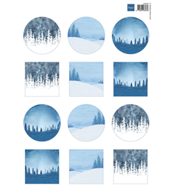 VK9597 - Winter landscapes mini's