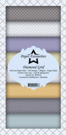 PSF014 Dixi Slimline PaperPack 10x21 cm Diamond Grid