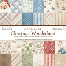 Maja Design - Christmas Wonderland - Paperpad 15,2 x 15,2 cm