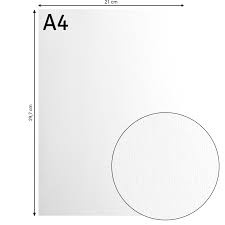 2922-097 Florence • Cardstock Papier 200g Glad A4 Wit 100x - PAKKETPOST!