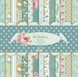 480162 Scrappapier blok - Winterbird - Tilda