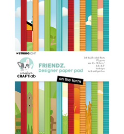 CCL-FR-DPP308 - Paper Pad On the Farm Friendz nr.308