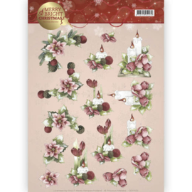 CD11122 Knipvel A4 - Merry and Bright - Marieke Design