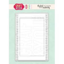 CW323 Craft & You - ATC Biscuit Frame