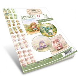 BBPOS10013 Push-Out Book Scenery 13