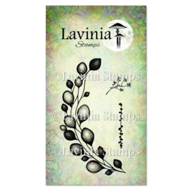 LAV637 Floral Wreath Stamp